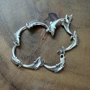 Silver Dolphin Bracelet 925 silver